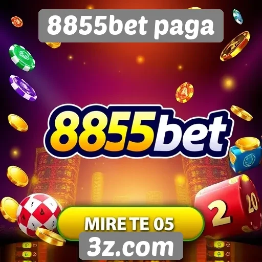 8855bet paga apresenta novas opções de jogos online